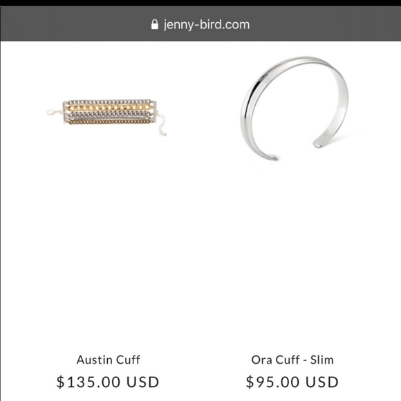 NEW DESIGNER JENNY BIRD "AUSTIN" CHAIN BRACELET - Picture 10 of 16